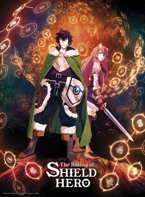 The Shield Hero Naofumi And Raphtalia Poster 38X52cm | Yourdecoration.it