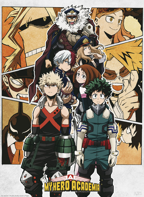 My Hero Academia Group Poster 38X52cm | Yourdecoration.it