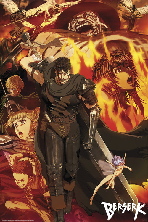 Berserk Groupe Poster 61X91 5cm | Yourdecoration.it