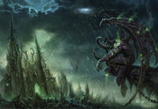 World Of Warcraft Illidan Stormrage Poster 91 5X61cm | Yourdecoration.it