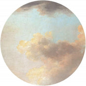 D1 014 Komar Relic Clouds Carta Da Parati In Tessuto Non Tessuto 125X125cm Rotonda | Yourdecoration.it