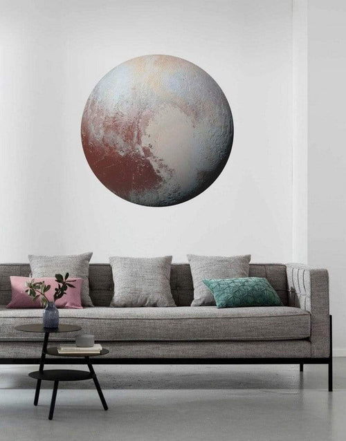 D1 021 Komar Pluto Carta Da Parati In Tessuto Non Tessuto 125X125cm Rotonda Ambiente | Yourdecoration.it