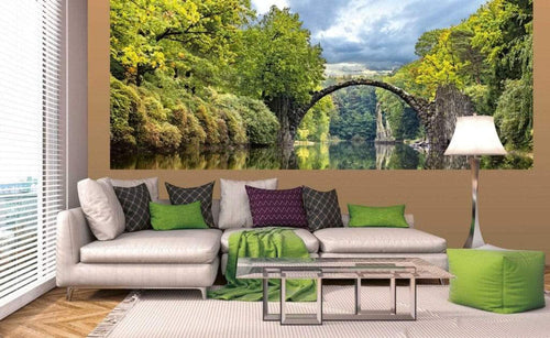 Dimex Arch Bridge Carta Da Parati In Tessuto Non Tessuto 375X150cm 5 Strisce Ambiente_76F7Ee44 E00B 47E7 Be0D D8697C32447D | Yourdecoration.it