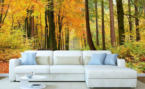 Dimex Autumn Forest Carta Da Parati In Tessuto Non Tessuto 375X250cm 5 Strisce Ambiente_B191D510 Cab0 4Ef5 9B53 23Fdd38A5161 | Yourdecoration.it