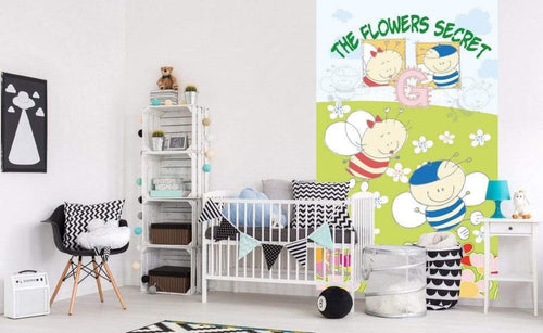 Dimex Baby Bees Carta Da Parati In Tessuto Non Tessuto 150X250cm 2 Strisce Ambiente_663F8513 7278 4239 B220 Bee913A201B3 | Yourdecoration.it