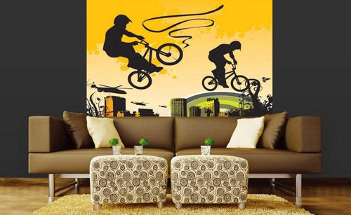 Dimex Bicycle Carta Da Parati In Tessuto Non Tessuto 225X250cm 3 Strisce Ambiente_48B89C7A 2138 4964 8Af8 6Ba1Dc29F0Aa | Yourdecoration.it