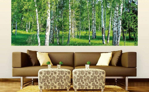 Dimex Birch Grow Carta Da Parati In Tessuto Non Tessuto 375X150cm 5 Strisce Ambiente_E5Bd5A8F 59E0 42D4 88B2 883F8B3Fb5Db | Yourdecoration.it