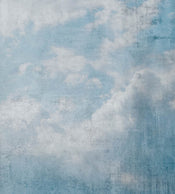 Dimex Blue Clouds Abstract Carta Da Parati In Tessuto Non Tessuto 225X250cm 3 Strisce | Yourdecoration.it