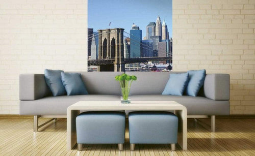 Dimex Brooklyn Bridge 1 Carta Da Parati In Tessuto Non Tessuto 150X250cm 2 Strisce Ambiente_488D1B29 D029 4939 9Af1 7458E1Afad99 | Yourdecoration.it