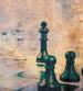 Dimex Chess Abstract Carta Da Parati In Tessuto Non Tessuto 225X250cm 3 Strisce | Yourdecoration.it