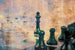 Dimex Chess Abstract Carta Da Parati In Tessuto Non Tessuto 375X250cm 5 Strisce | Yourdecoration.it