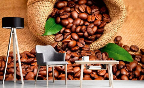 Dimex Coffee Beans Carta Da Parati In Tessuto Non Tessuto 375X250cm 5 Strisce Ambiente_5888E70C A9D7 4F8A 8F02 324193B30Faa | Yourdecoration.it