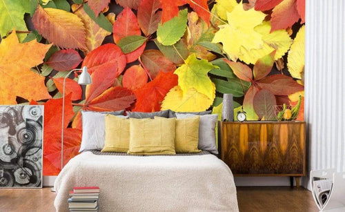 Dimex Colourful Leaves Carta Da Parati In Tessuto Non Tessuto 375X250cm 5 Strisce Ambiente_A398Ceec 8Eed 47C0 A65C 606Af57E6Ac3 | Yourdecoration.it