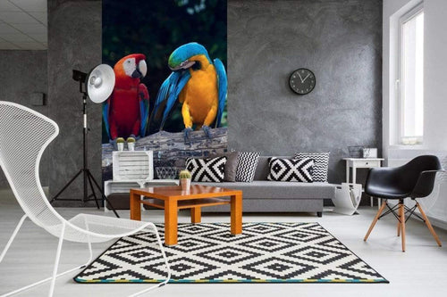 Dimex Colourful Macaw Carta Da Parati In Tessuto Non Tessuto 150X250cm 2 Strisce Ambiente_2D254A19 8102 4D8E B497 3D9834Ccc0Ae | Yourdecoration.it