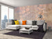 Dimex Currant Abstract Carta Da Parati In Tessuto Non Tessuto 375X250cm 5 Strisce Ambiente | Yourdecoration.it