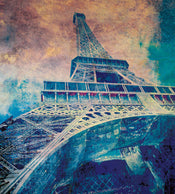 Dimex Eiffel Tower Abstract I Carta Da Parati In Tessuto Non Tessuto 225X250cm 3 Strisce | Yourdecoration.it