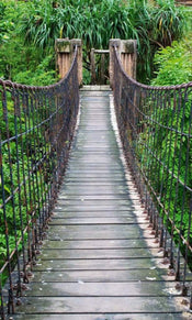 Dimex Footbridge Carta Da Parati In Tessuto Non Tessuto 150X250cm 2 Strisce_58Eb432D 99Ae 47C6 B94F 21F01F172Eaf | Yourdecoration.it