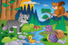 Dimex Forest Animals Carta Da Parati In Tessuto Non Tessuto 375X250cm 5 Strisce_Ceab8E44 Dfde 42E5 933F 9D0D6E137C49 | Yourdecoration.it