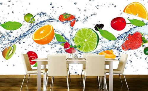 Dimex Fruits In Water Carta Da Parati In Tessuto Non Tessuto 375X250cm 5 Strisce Ambiente_8389Fa3A A751 4Dcc B683 65B3945B31Ce | Yourdecoration.it