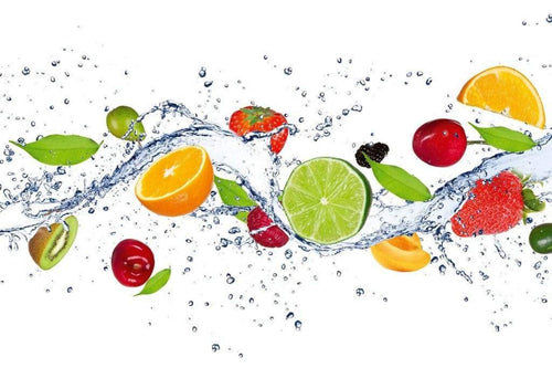 Dimex Fruits In Water Carta Da Parati In Tessuto Non Tessuto 375X250cm 5 Strisce_5Ea4D211 Cfa5 46Da Bee0 510B0F8063F9 | Yourdecoration.it