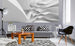 Dimex Futuristic Wave Carta Da Parati In Tessuto Non Tessuto 375X150cm 5 Strisce Ambiente_710D775E 0D03 4248 B106 0Af9C75Da1Ec | Yourdecoration.it