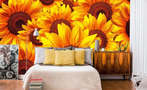 Dimex Helianthus Carta Da Parati In Tessuto Non Tessuto 375X250cm 5 Strisce Ambiente_6F189026 A553 48Dc Abbb 7Ec0E57Da125 | Yourdecoration.it