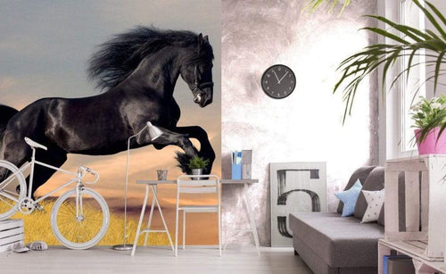 Dimex Horse Carta Da Parati In Tessuto Non Tessuto 225X250cm 3 Strisce Ambiente_7163Deac D763 43D0 8271 9B589F7Bbd79 | Yourdecoration.it