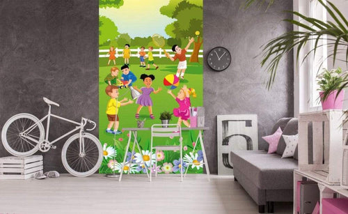 Dimex Kids In Garden Carta Da Parati In Tessuto Non Tessuto 150X250cm 2 Strisce Ambiente_E4C2C956 Ca39 4381 8F8C 8960B2219E5E | Yourdecoration.it