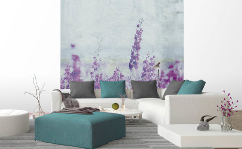 Dimex Lavender Abstract Carta Da Parati In Tessuto Non Tessuto 225X250cm 3 Strisce Ambiente | Yourdecoration.it