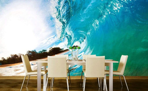 Dimex Ocean Wave Carta Da Parati In Tessuto Non Tessuto 375X250cm 5 Strisce Ambiente_301D175A 0545 41C4 Aa65 38030B464480 | Yourdecoration.it