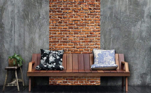 Dimex Old Brick Carta Da Parati In Tessuto Non Tessuto 150X250cm 2 Strisce Ambiente_B5C15F5C Abb9 4Bb9 8428 788B6D312C88 | Yourdecoration.it