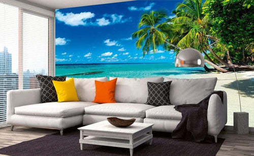 Dimex Paradise Beach Carta Da Parati In Tessuto Non Tessuto 375X250cm 5 Strisce Ambiente_5Ac43B9F Ee47 4483 8Ce3 5D4418B7Ead1 | Yourdecoration.it