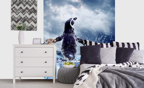 Dimex Penguin Carta Da Parati In Tessuto Non Tessuto 225X250cm 3 Strisce Ambiente_202692Cc 1440 4D50 815E Eb66E1Cb8B6D | Yourdecoration.it