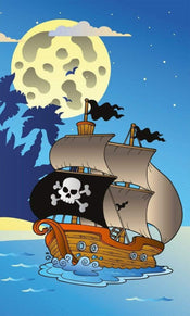 Dimex Pirate Ship Carta Da Parati In Tessuto Non Tessuto 150X250cm 2 Strisce_33330323 18Db 4755 Be3F A1A7E9Db82A7 | Yourdecoration.it