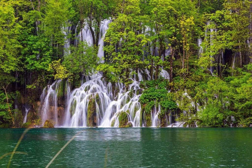 Dimex Plitvice Lakes Carta Da Parati In Tessuto Non Tessuto 375X250cm 5 Strisce_190Deba8 83B7 4437 85Ef 48D94293C302 | Yourdecoration.it