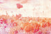 Dimex Poppies Abstract Carta Da Parati In Tessuto Non Tessuto 375X250cm 5 Strisce | Yourdecoration.it