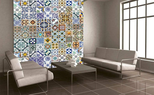 Dimex Portugal Tiles Carta Da Parati In Tessuto Non Tessuto 225X250cm 3 Strisce Ambiente_6Df178F5 F771 483E Bdd3 D76A582C29C5 | Yourdecoration.it