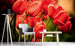 Dimex Red Tulips Carta Da Parati In Tessuto Non Tessuto 375X250cm 5 Strisce Ambiente_6A48084F Db3F 453A B8Ac F2A76A4Ed3D5 | Yourdecoration.it