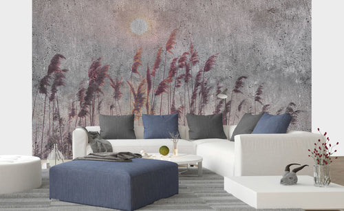 Dimex Reed Abstract Carta Da Parati In Tessuto Non Tessuto 375X250cm 5 Strisce Ambiente | Yourdecoration.it