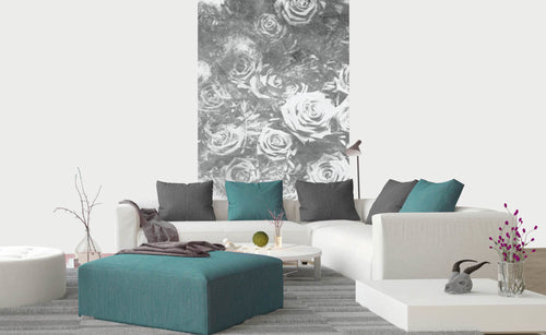 Dimex Roses Abstract Ii Carta Da Parati In Tessuto Non Tessuto 150X250cm 2 Strisce Ambiente | Yourdecoration.it