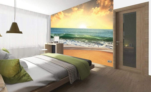 Dimex Sea Sunset Carta Da Parati In Tessuto Non Tessuto 225X250cm 3 Strisce Ambiente_4D81B652 804E 44De 9694 2056E4F33B6F | Yourdecoration.it