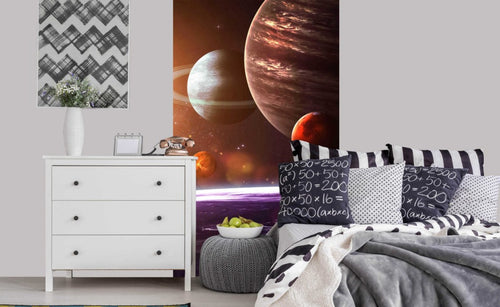 Dimex Solar System Carta Da Parati In Tessuto Non Tessuto 150X250cm 2 Strisce Ambiente | Yourdecoration.it