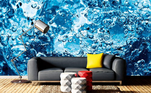 Dimex Sparkling Water Carta Da Parati In Tessuto Non Tessuto 375X250cm 5 Strisce Ambiente | Yourdecoration.it