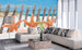 Dimex Starfish Carta Da Parati In Tessuto Non Tessuto 375X250cm 5 Strisce Ambiente | Yourdecoration.it