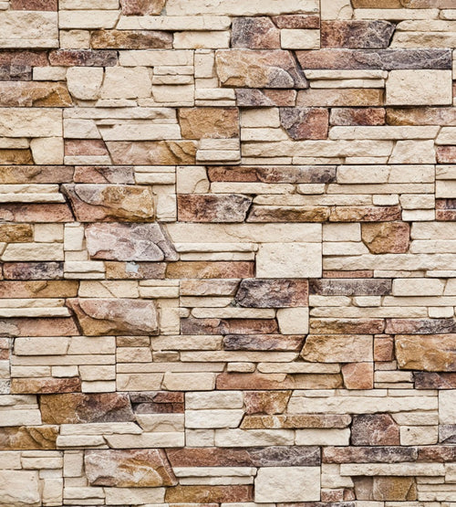 Dimex Stone Wall Carta Da Parati In Tessuto Non Tessuto 225X250cm 3 Strisce | Yourdecoration.it