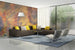 Dimex Sunflower Abstract Carta Da Parati In Tessuto Non Tessuto 375X250cm 5 Strisce Ambiente | Yourdecoration.it