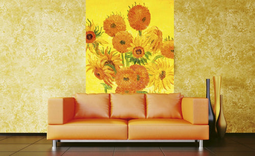 Dimex Sunflowers 2 Carta Da Parati In Tessuto Non Tessuto 150X250cm 2 Strisce Ambiente | Yourdecoration.it