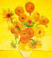 Dimex Sunflowers 2 Carta Da Parati In Tessuto Non Tessuto 225X250cm 3 Strisce | Yourdecoration.it