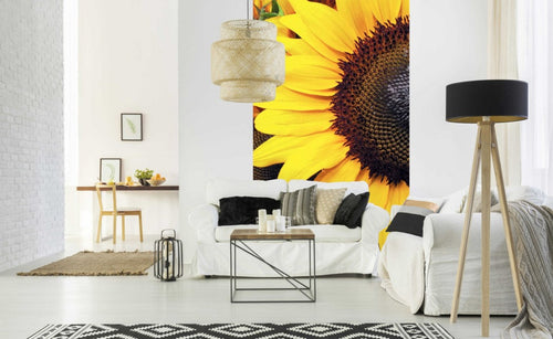 Dimex Sunflowers Carta Da Parati In Tessuto Non Tessuto 150X250cm 2 Strisce Ambiente | Yourdecoration.it