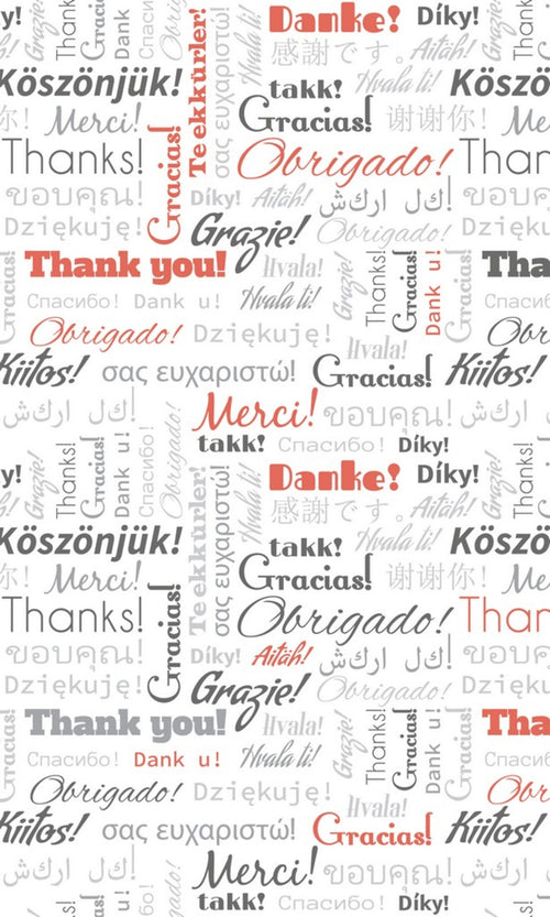 Dimex Thank You Carta Da Parati In Tessuto Non Tessuto 150X250cm 2 Strisce | Yourdecoration.it